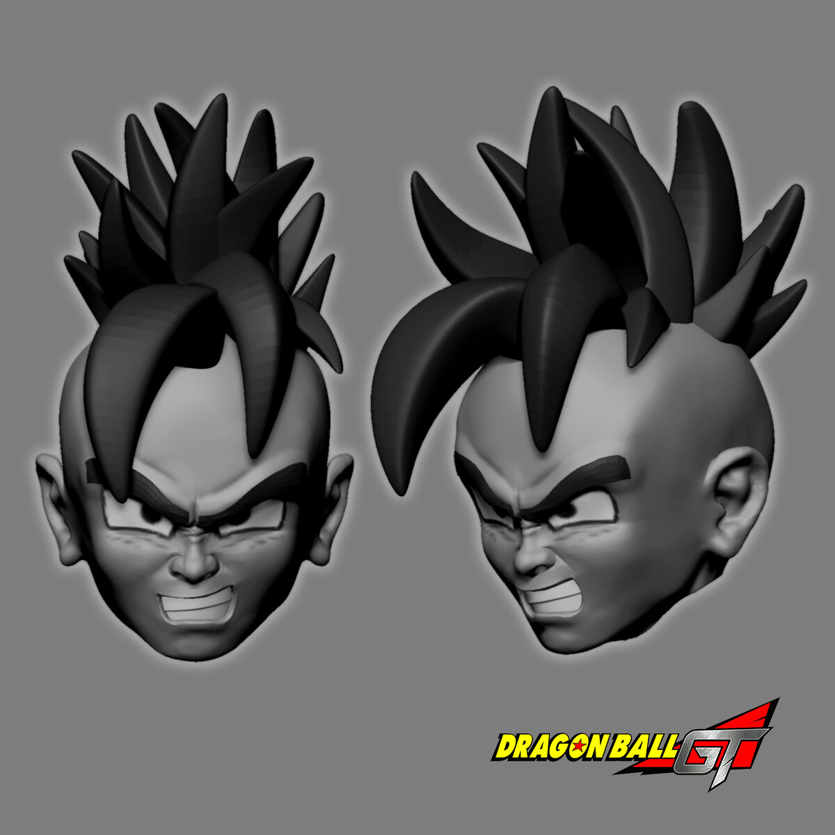 ArtStation - Dragonball GT - Goku GT