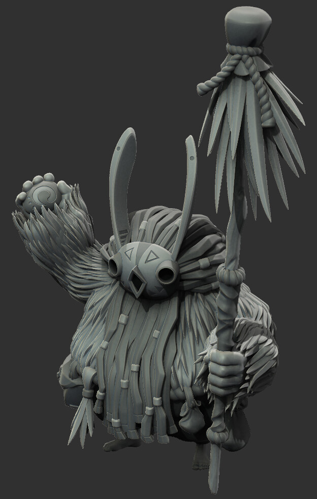 ArtStation Tribal healer