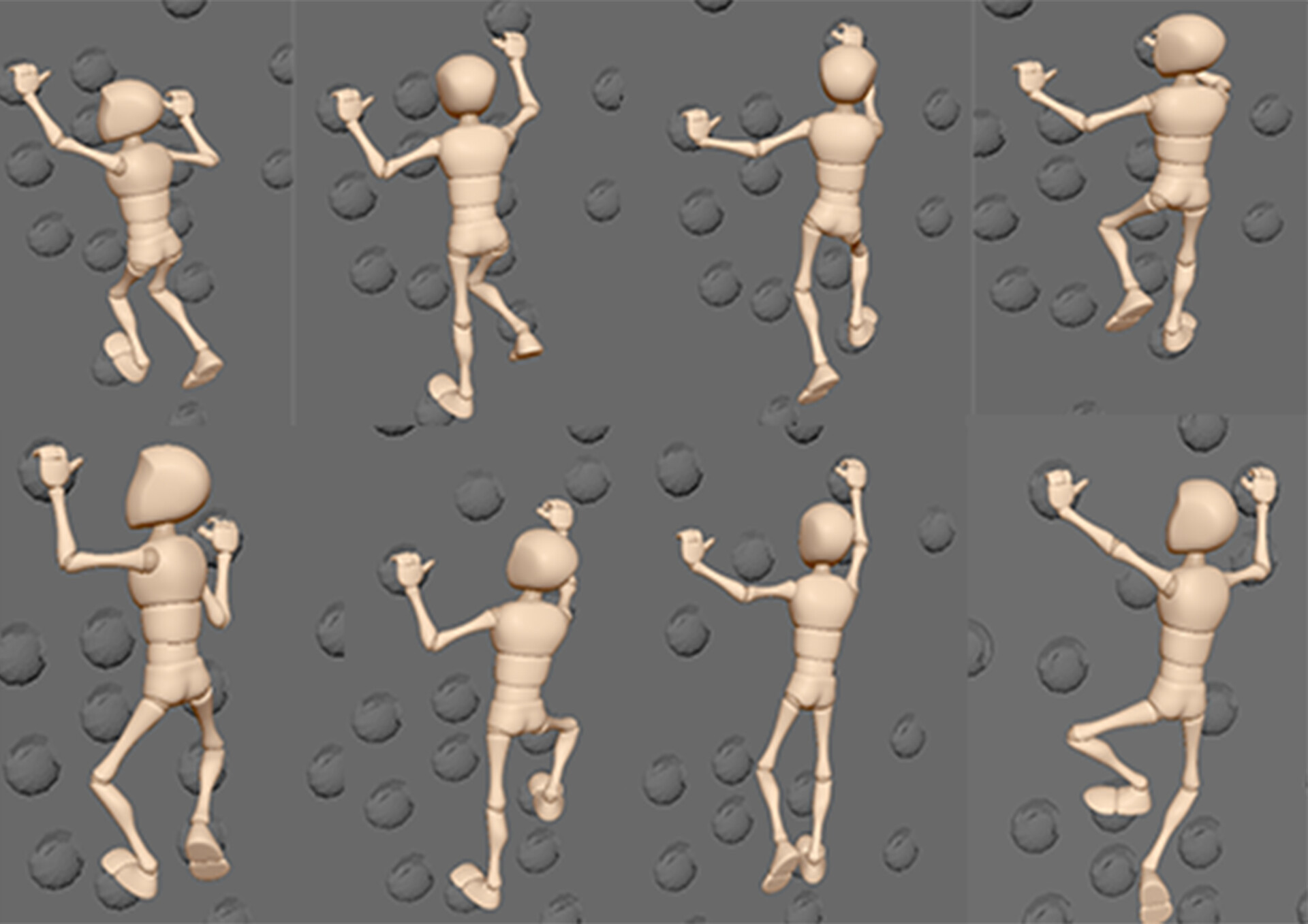 Artstation parkour animation animation in progress 4