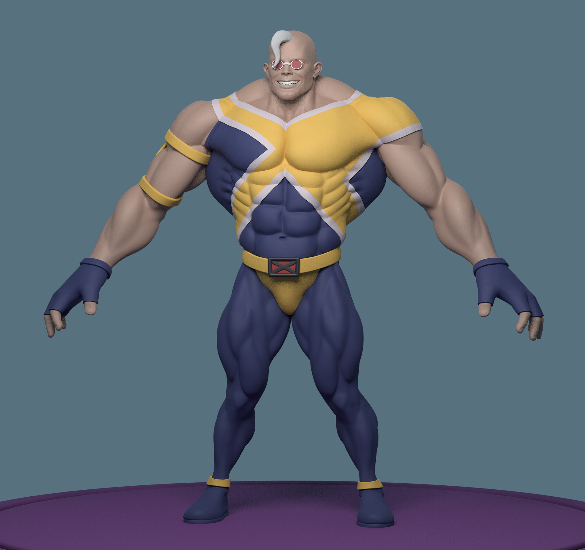ArtStation Strong Guy WIP