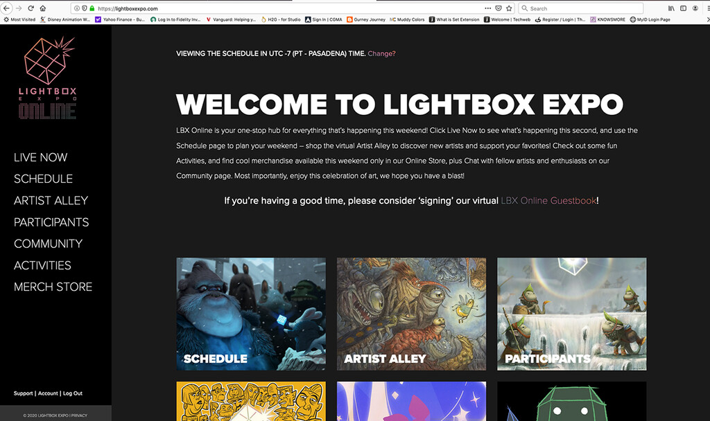 ArtStation - Lightbox 2020 – ONLINE!