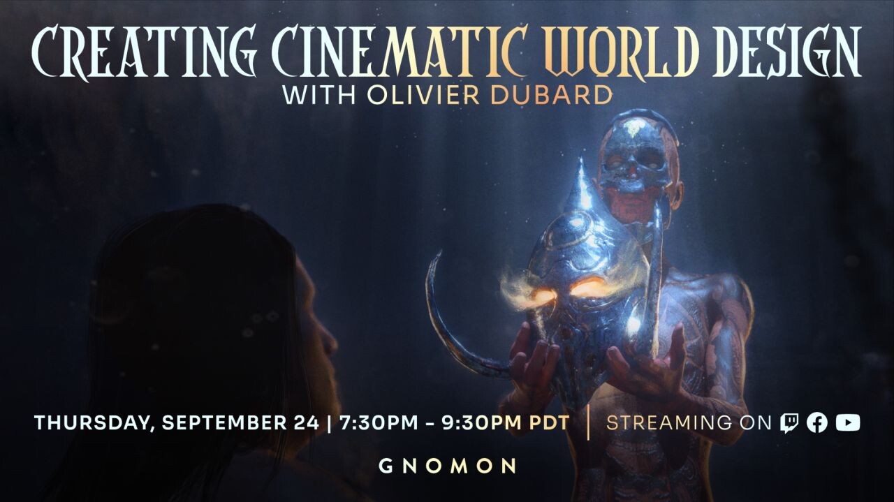 ArtStation Creating cinematic word design with Gnomon