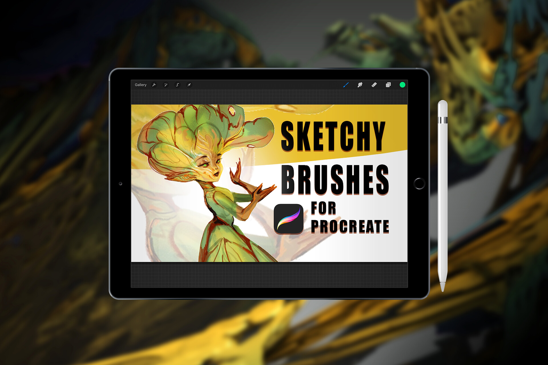 ArtStation New Procreate Brushes! Sketchy Brush Set!