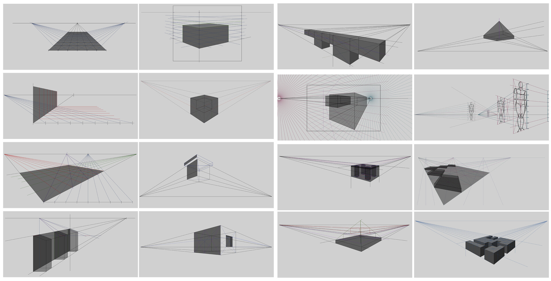 Artstation Perspective Studies For The Win Artstation Perspective Studies For The Win