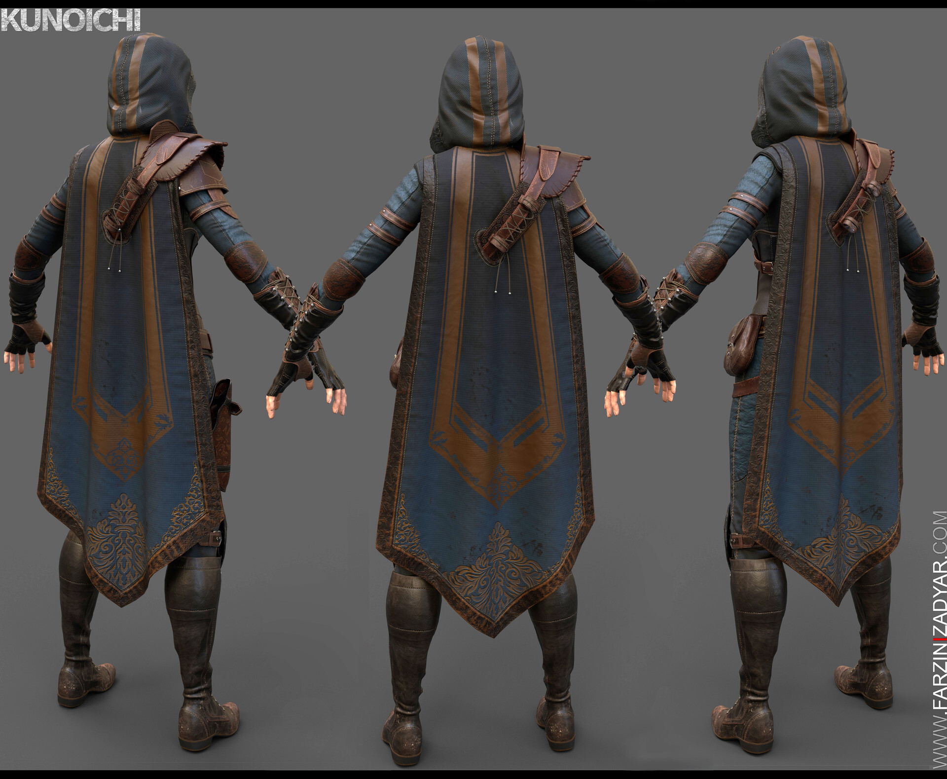 Artstation Ninja By Farzin Izadyar