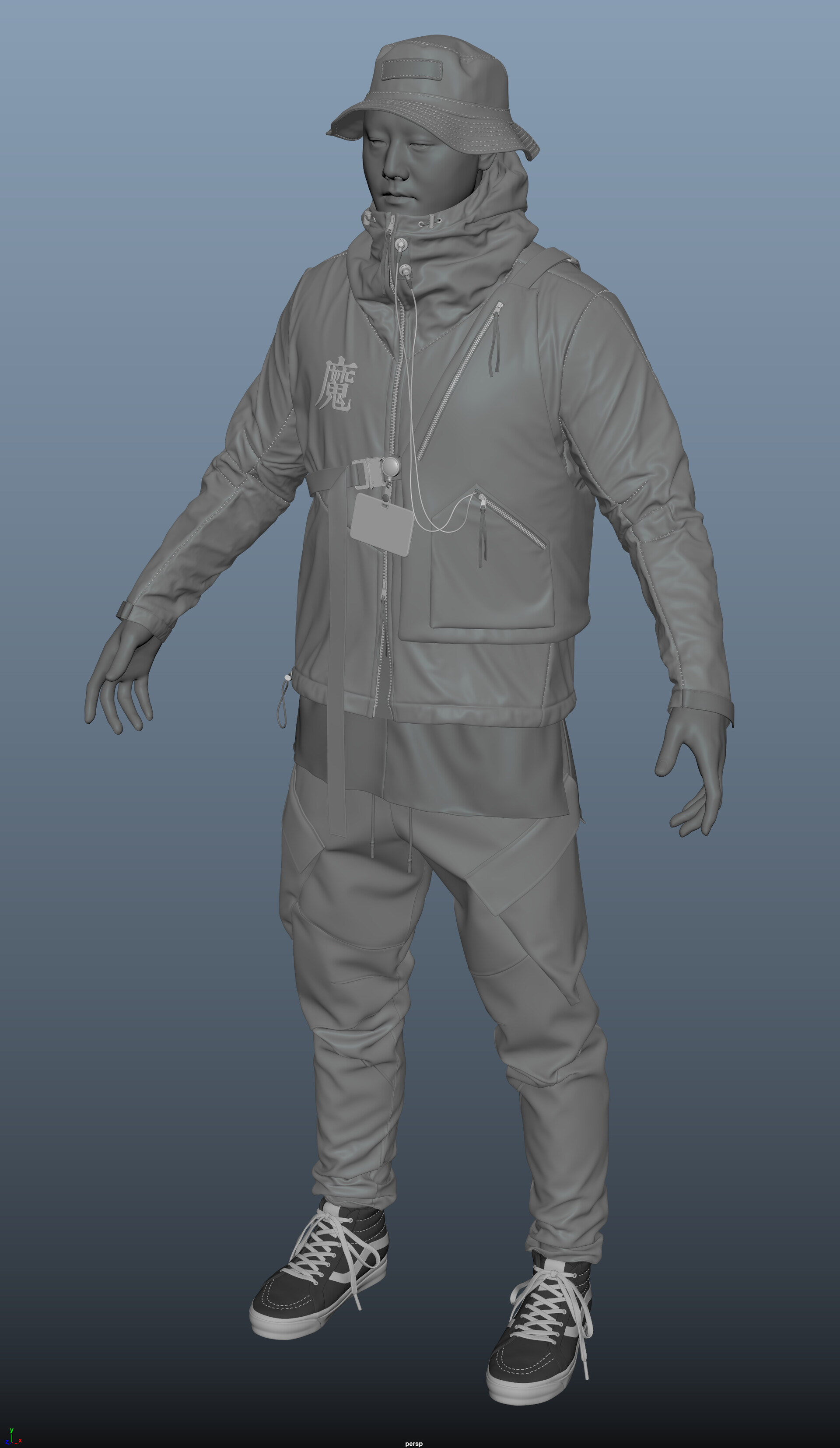 Artstation self modeling