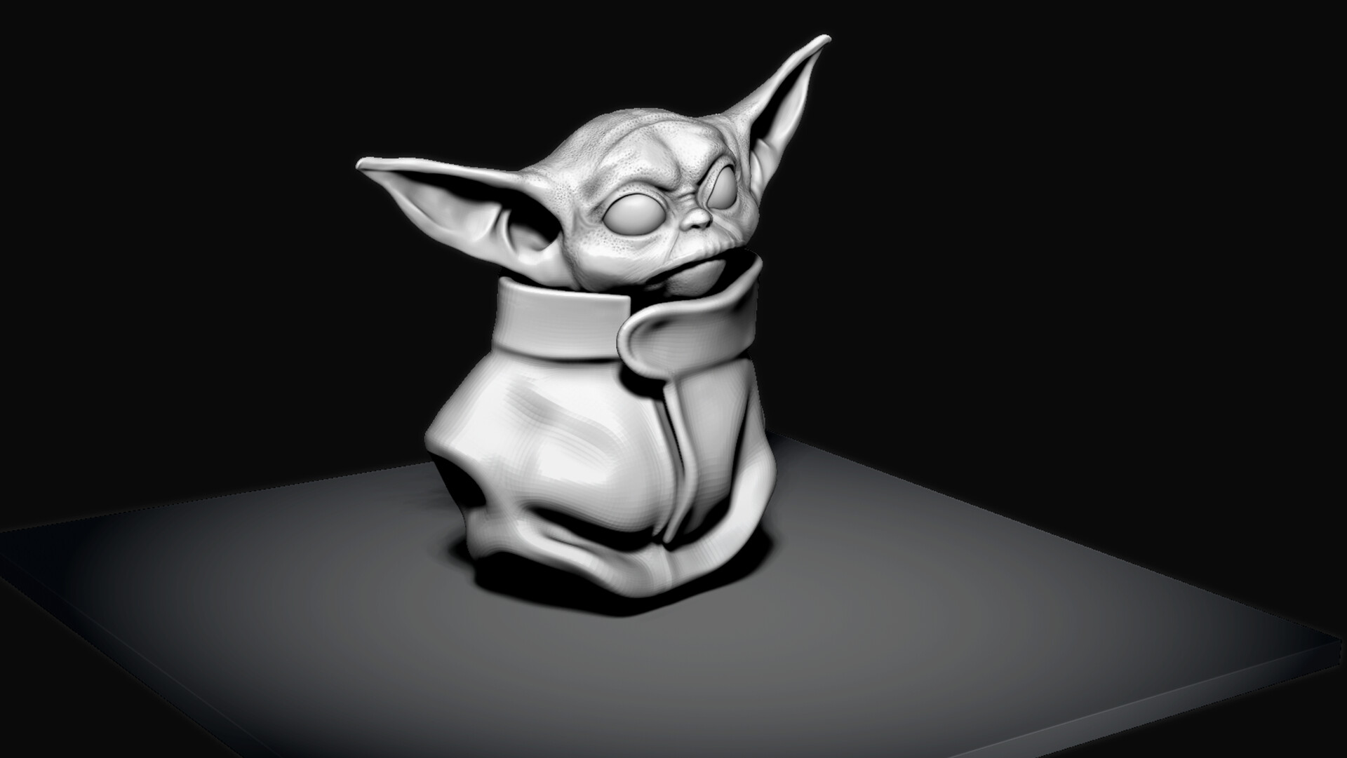 Artstation Wilfried Vincent Grogu Le Bebe Yoda Artstation Wilfried Vincent Grogu Le Bebe Yoda