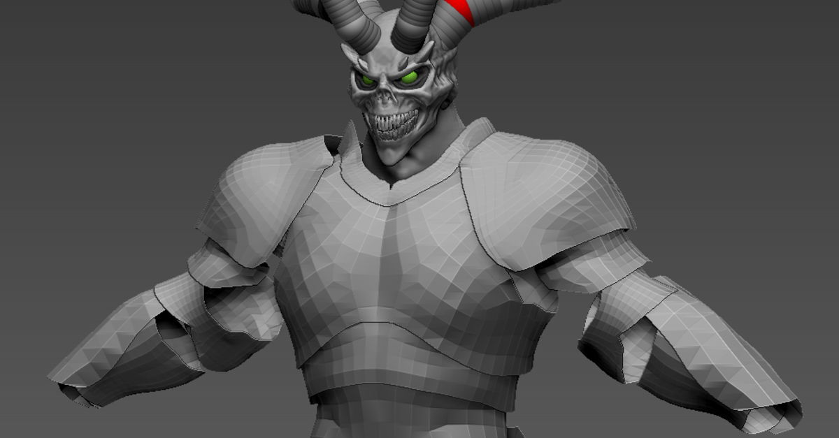 ArtStation Death Knight WIP