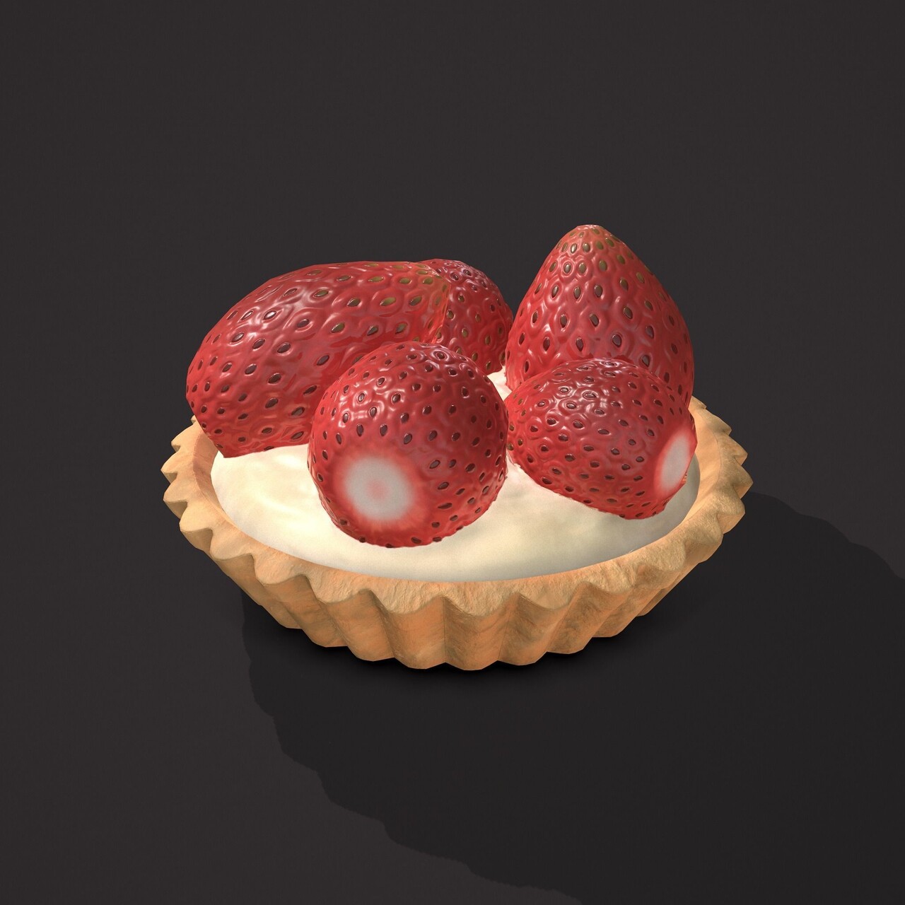Торт 3d модель