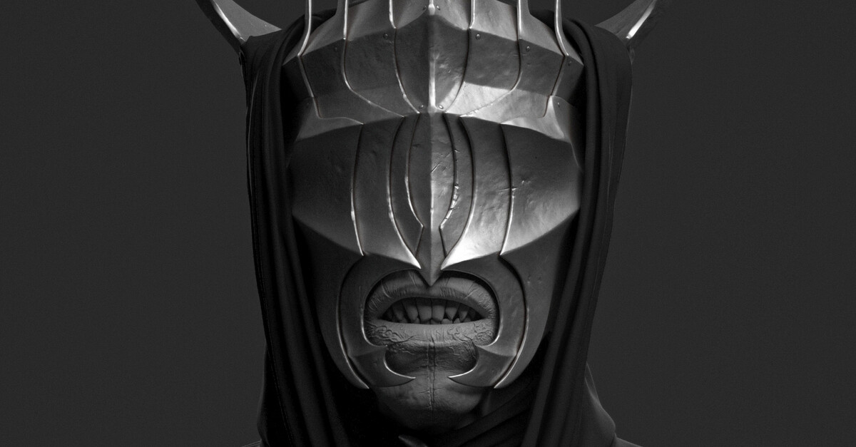 ArtStation Mouth of Sauron