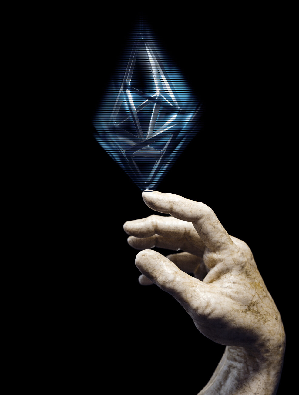 Antone Magdy - Hand Studies - Crypto drops