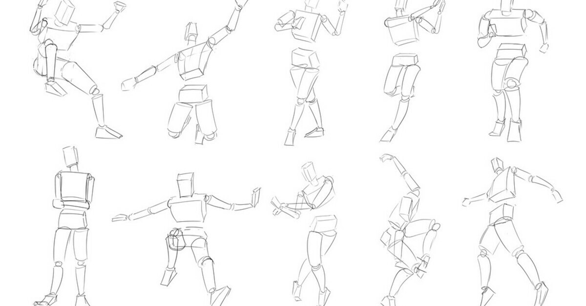 ArtStation - Gesture study