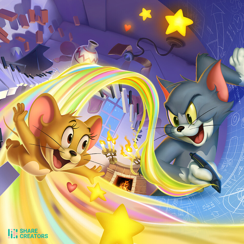 ArtStation - Sharecreators | Tom And Jerry' Come and find your childhood  with one click!
