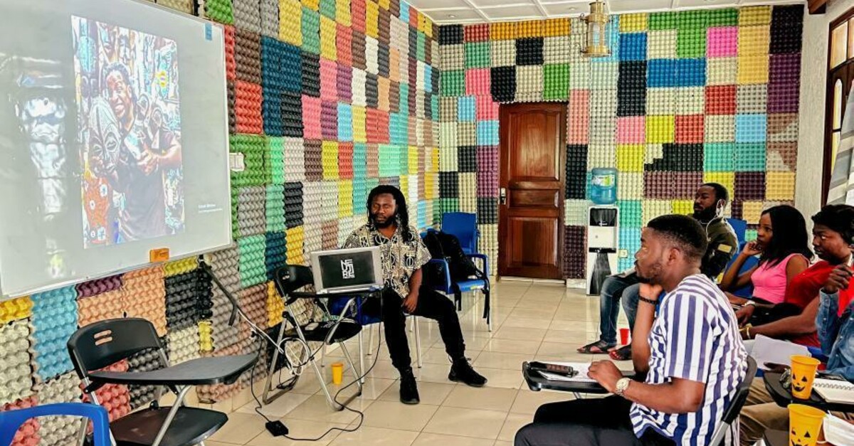 ArtStation - My Art exposed during workshop in Republic democratic of Congo