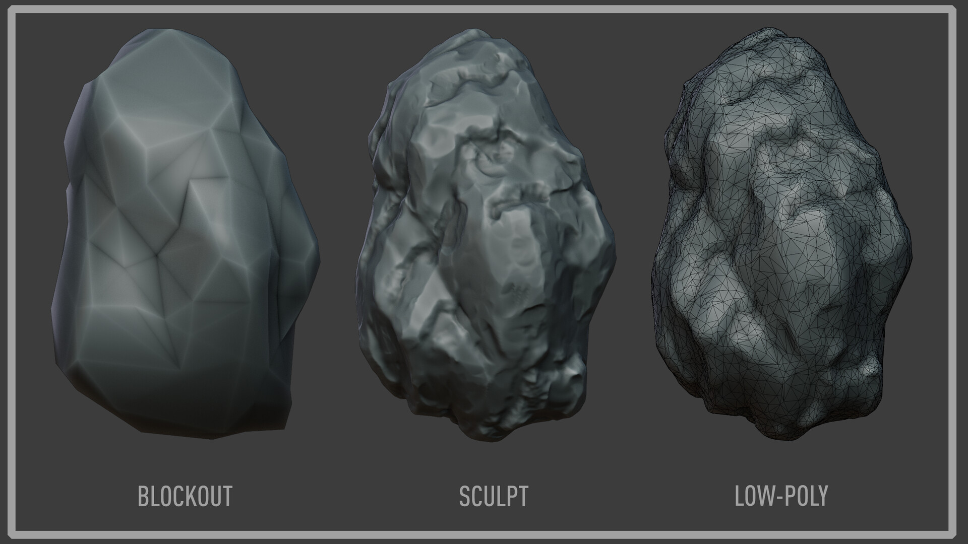How to Sculpt Low Poly Rocks in Blender (Tutorial)