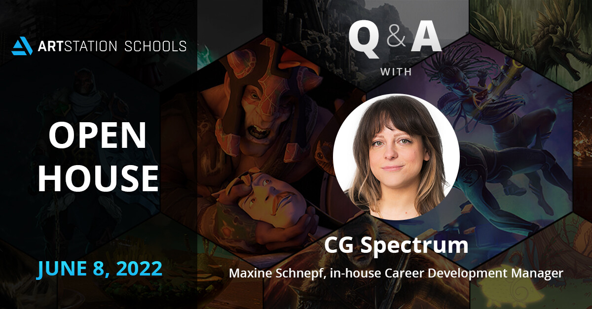 ArtStation - Get a job in film & games: Career Q&A with CG Spectrum's  Maxine Schnepf
