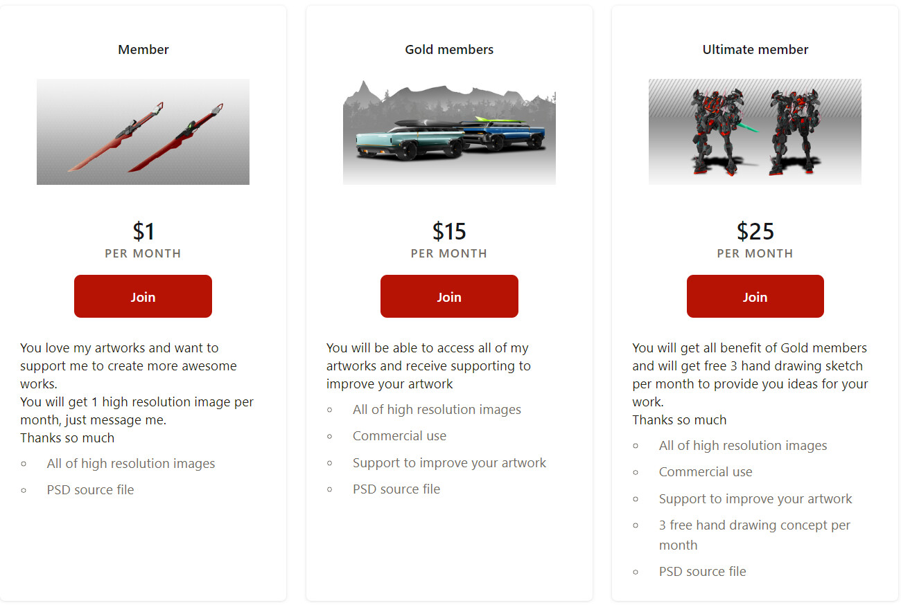 ArtStation - Promotion for my Patreon page