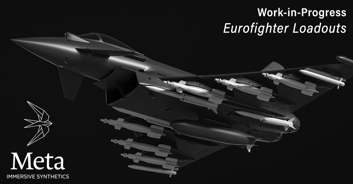 ArtStation Workinprogress additions to EF2000 loadout capabilities