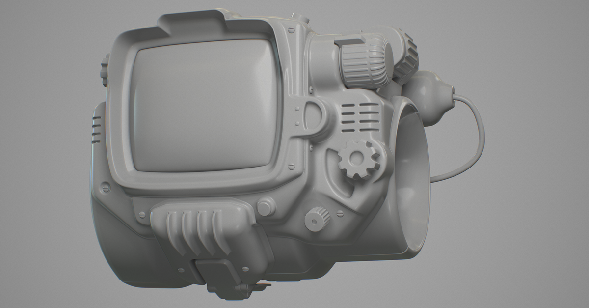 ArtStation PipBoy Work In Progress