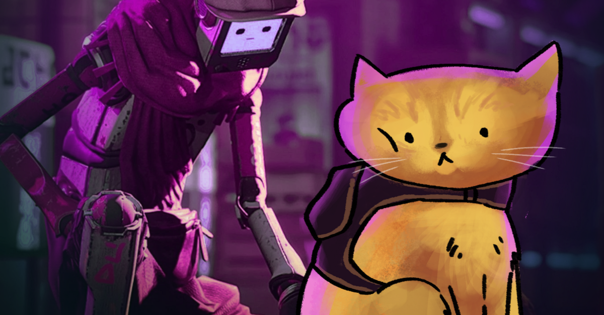 STRAY Full Game Playthrough (Cat Game!) 
