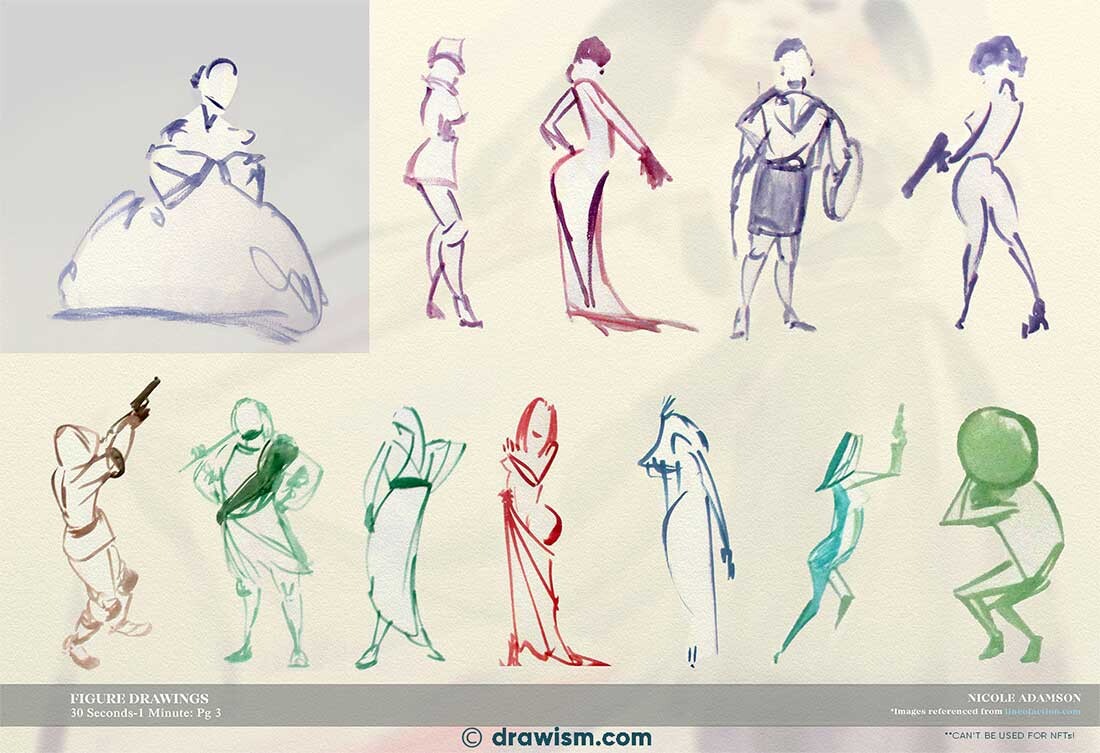 6 Best Figure Drawing Poses for Art Reference for Stunning