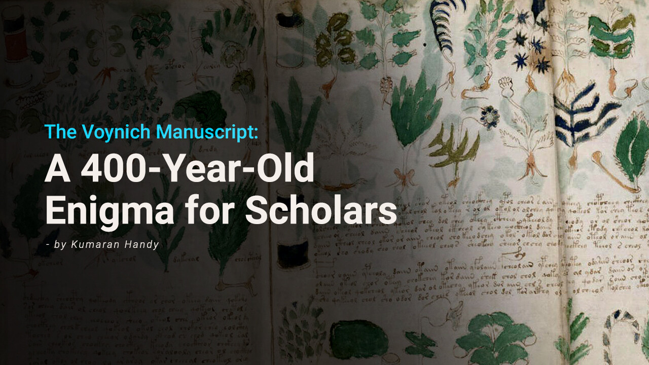ArtStation - The Mysterious Voynich Manuscript: A Linguistic and