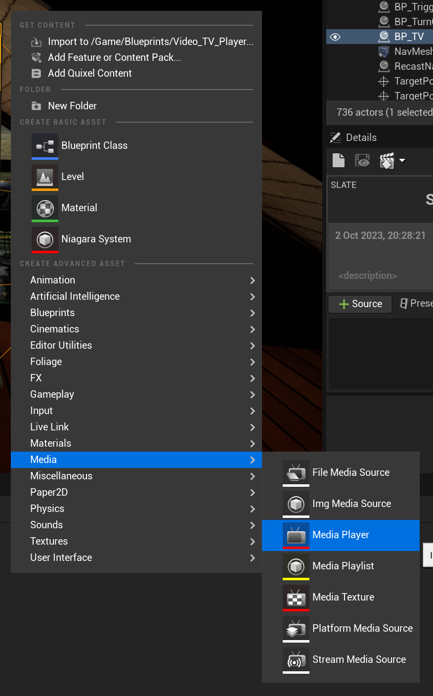 ArtStation Unreal Engine Play a Video in a Widget