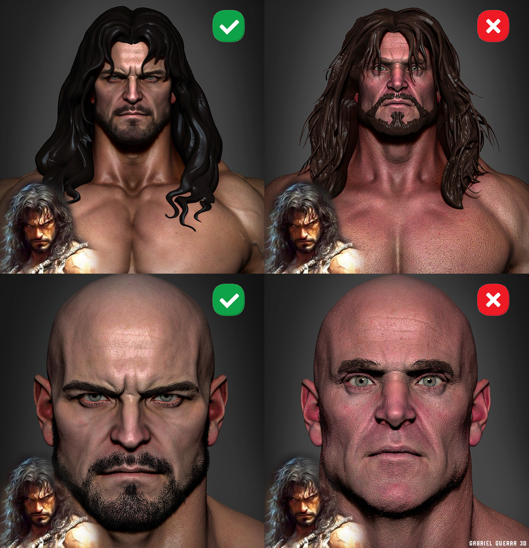 ArtStation - Barbarian Sculpting and Rendering - Savage Academy