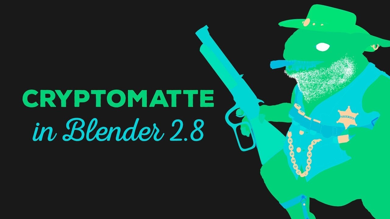 ArtStation Speed up Compositing in Blender 2.8 (Cryptomatte Tutorial)