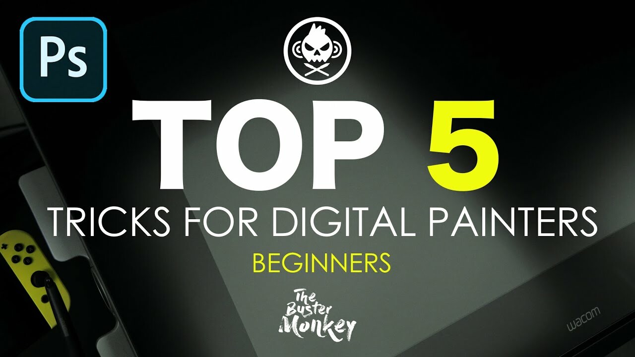ArtStation TOP 5 Tricks For Digital Painters