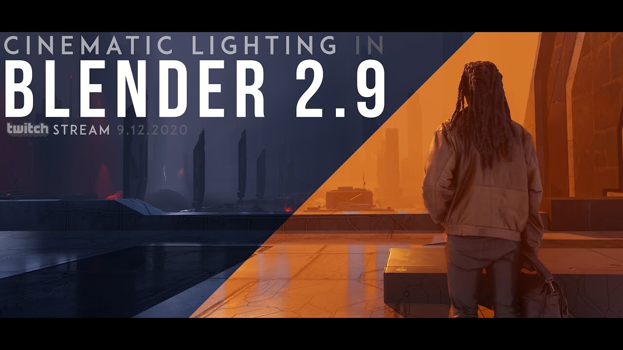 ArtStation - Cinematic Lighting in Blender 2.9!