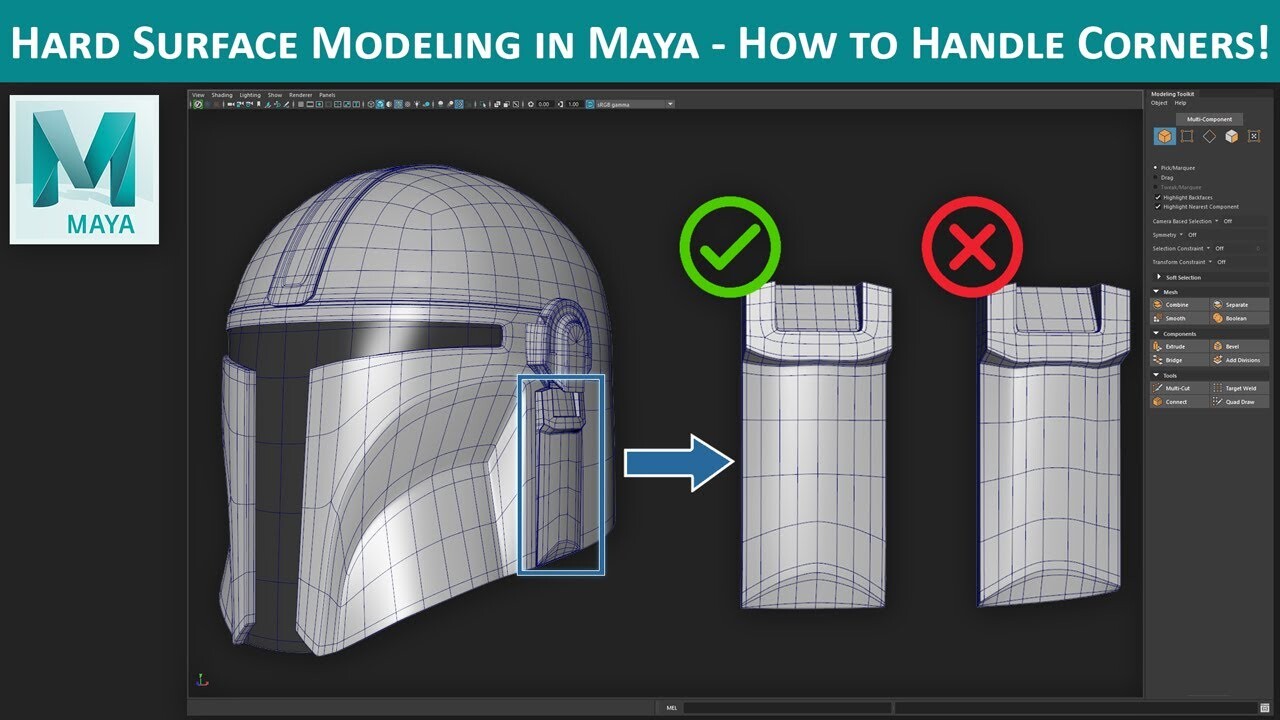 Maya Hard Surface Modeling   How To Model A Wheel   YouTube