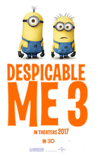Despicable me 3 poster