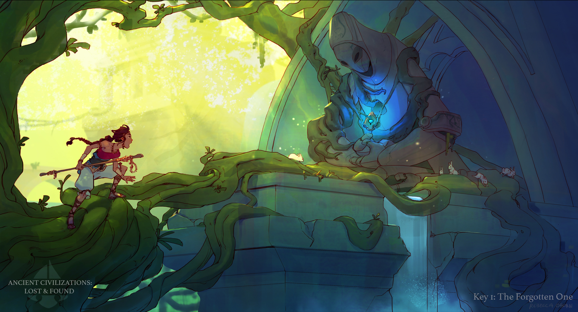 2nd Place, Ancient Civilizations: Lost & Found: Keyframe Concept Art