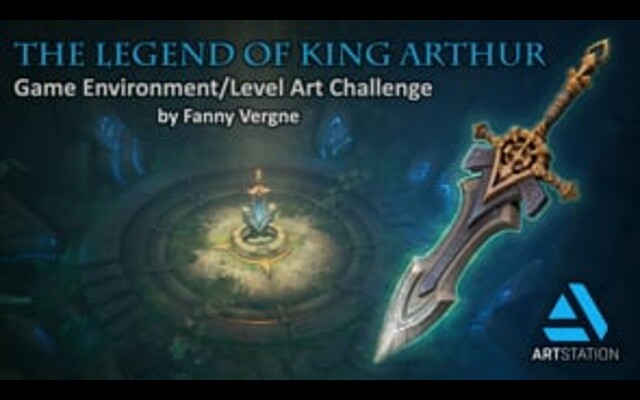 Artstation Fanny Vergne S Submission On The Legend Of King Arthur Game Environment Level Art