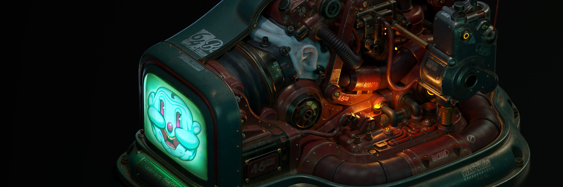 ArtStation banner for @pong