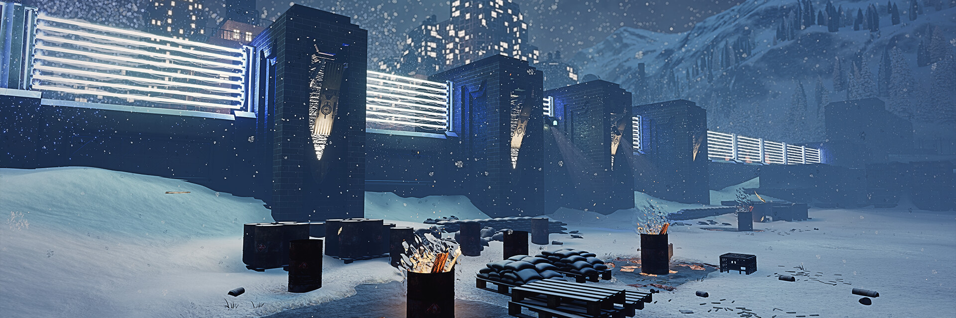 ArtStation banner for @neon