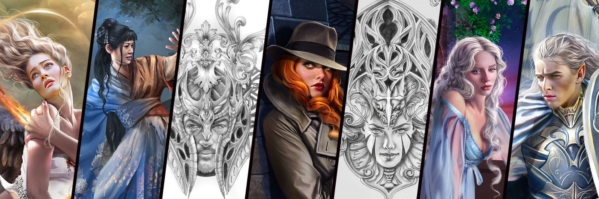 ArtStation banner for @picky