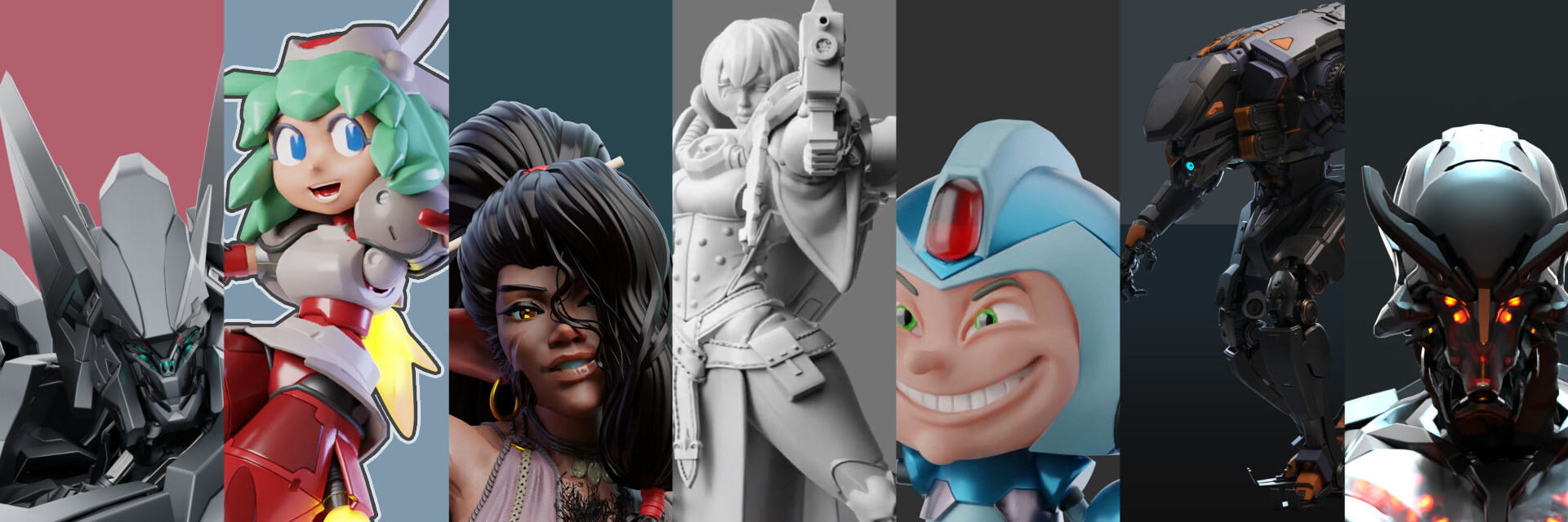 ArtStation banner for @yung