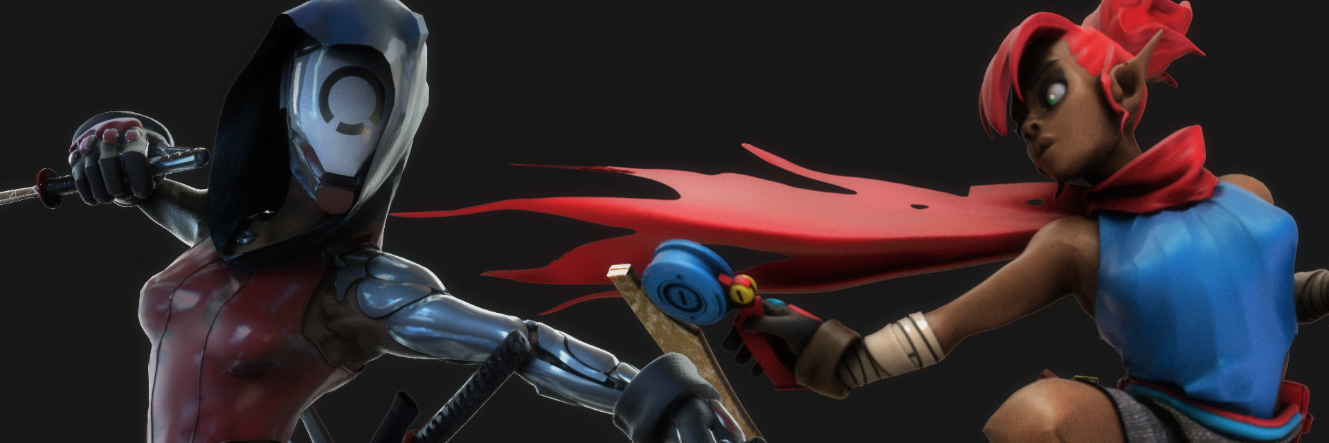 ArtStation banner for @manu