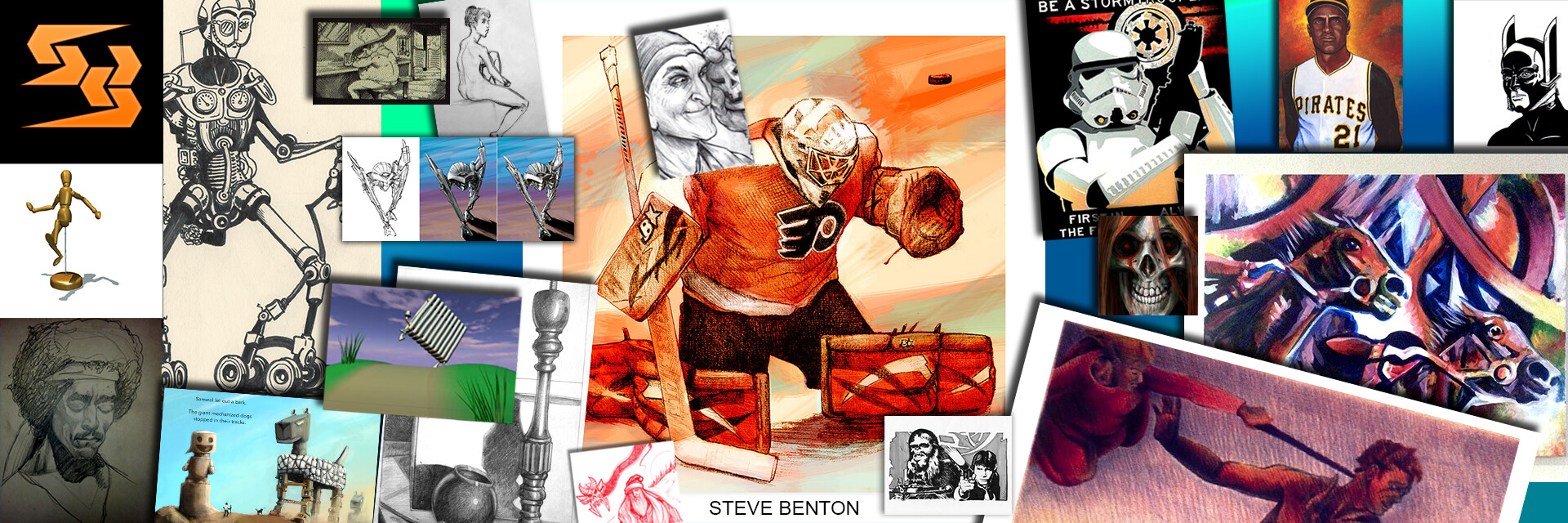 ArtStation banner for @benton