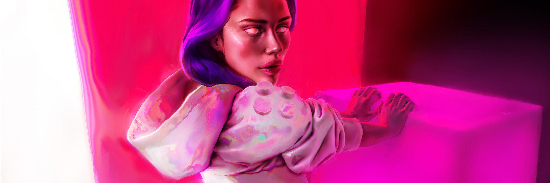ArtStation banner for @flood