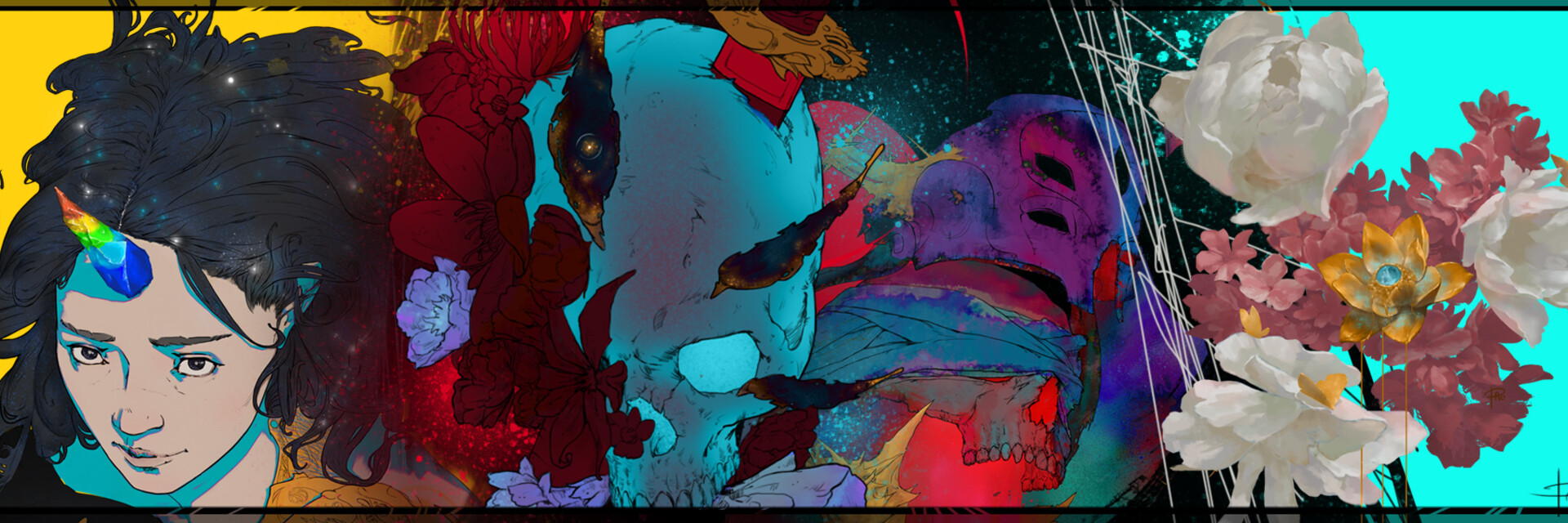 ArtStation banner for @fao