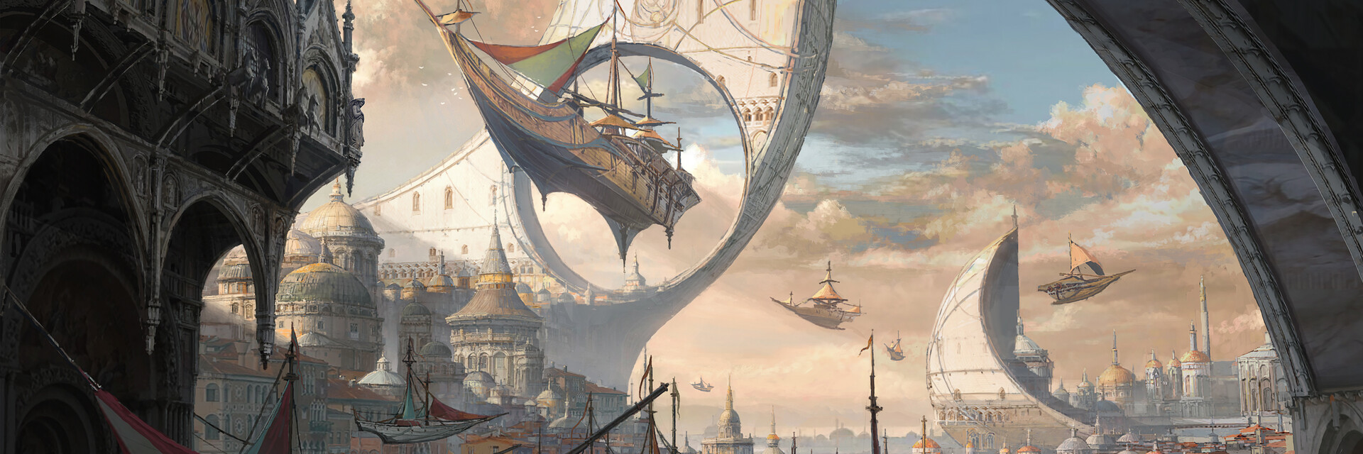 ArtStation banner for @moly