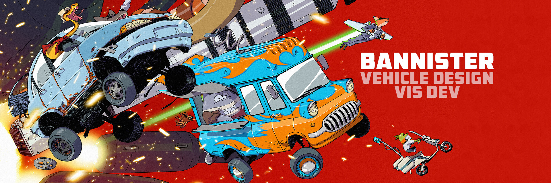 ArtStation banner for @bannister