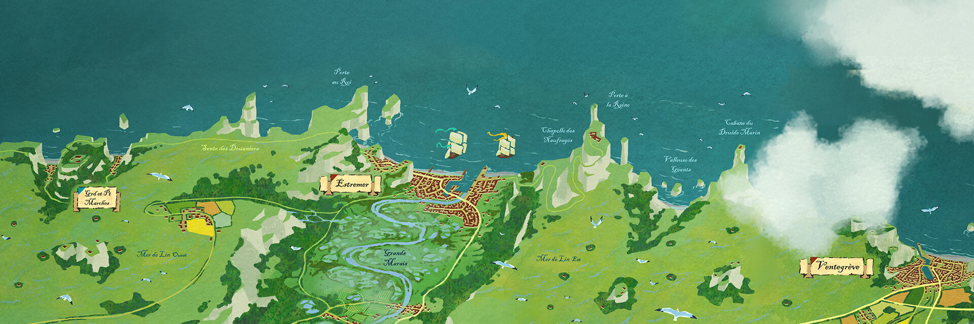 ArtStation banner for @clement