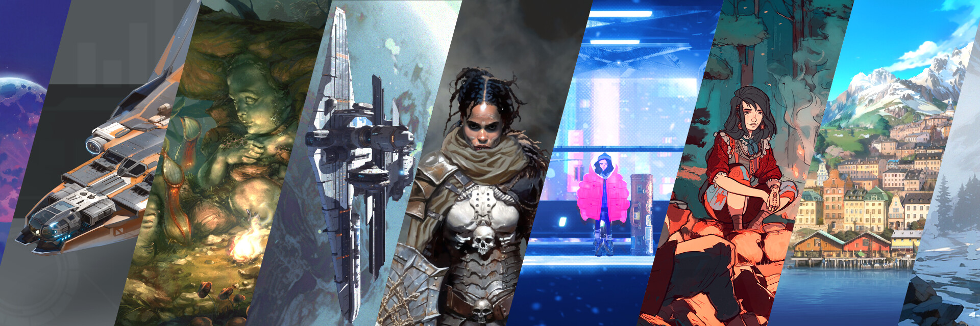 ArtStation banner for @spot