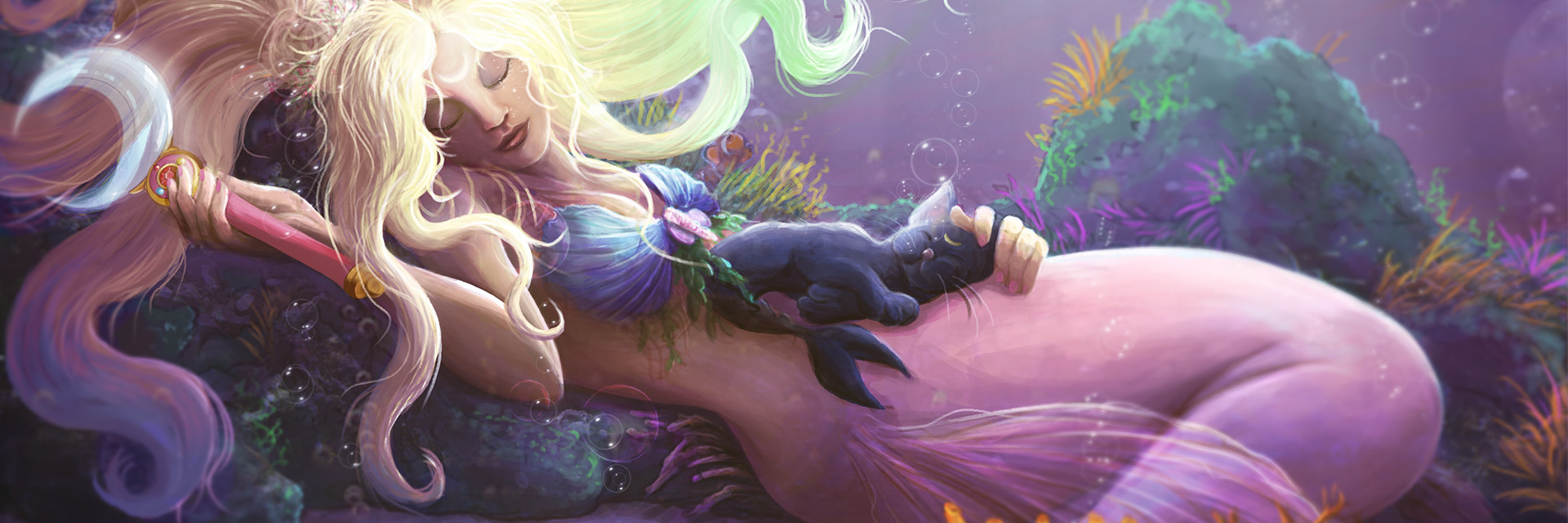 ArtStation banner for @mariat