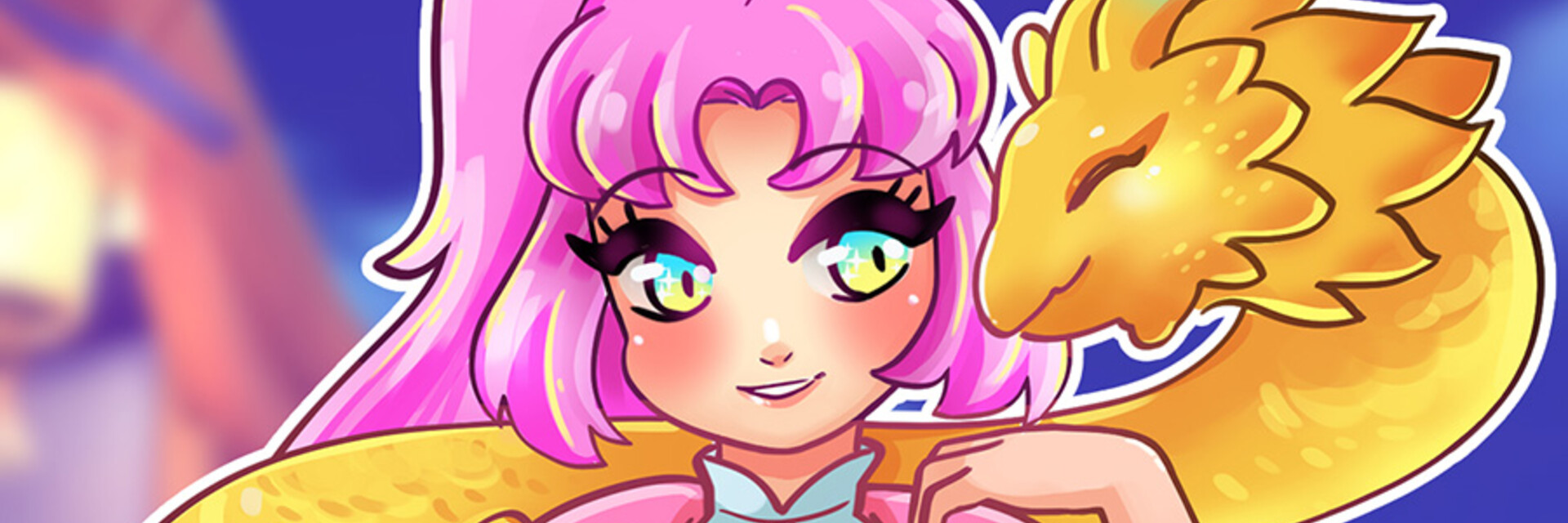 ArtStation banner for @saki