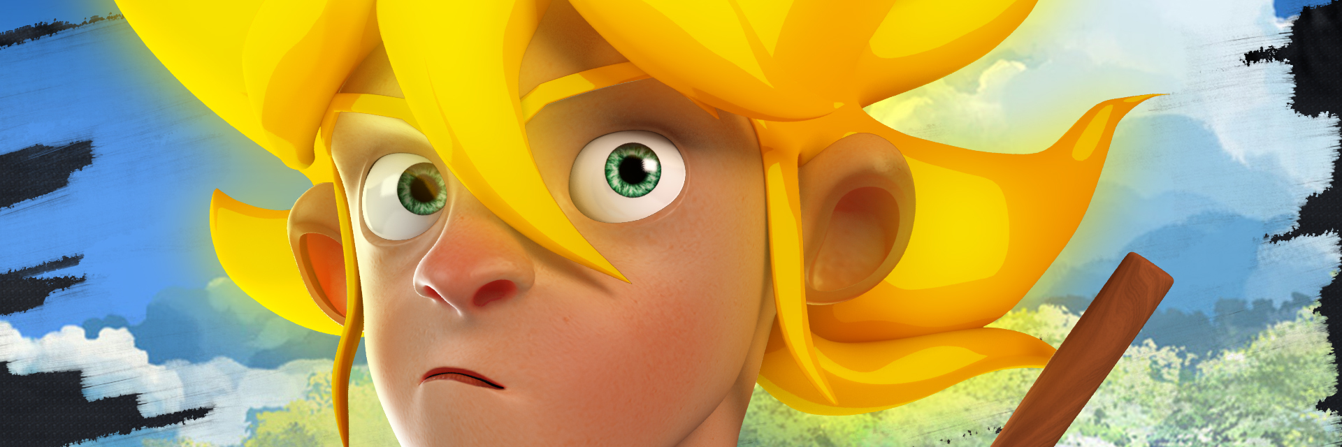 ArtStation banner for @renan